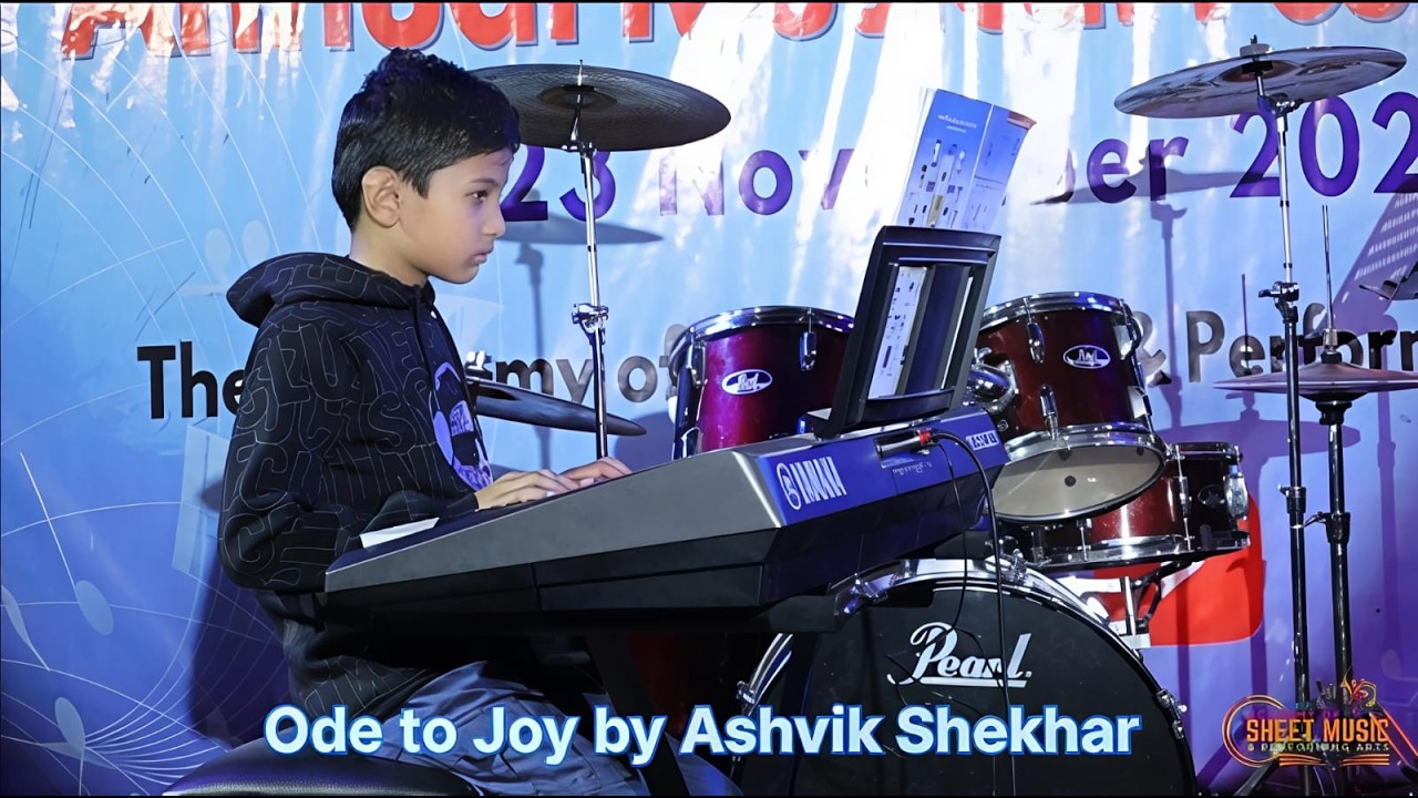 | Ode to Joy | Keyboard Cover | by Ashvik Shekhar |