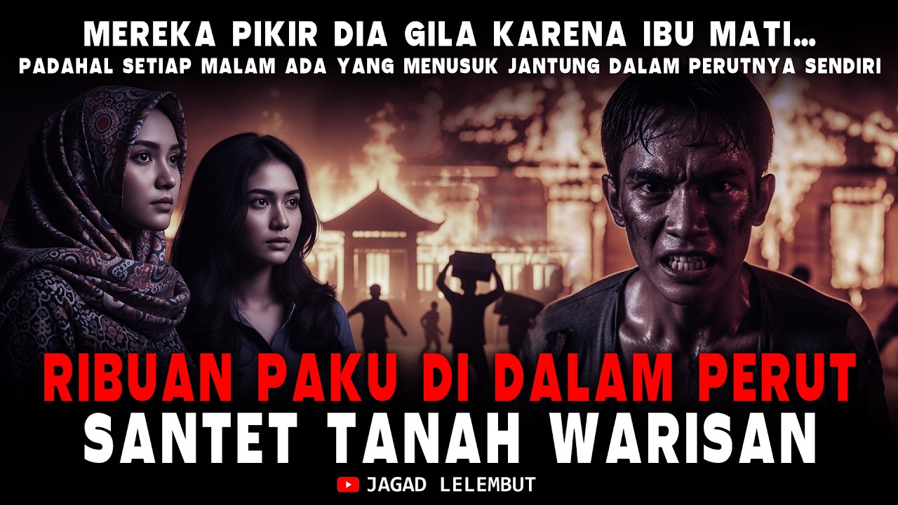 RIBUAN PAKU DI DALAM PERUT || SANTET TANAH WARISAN - CERITA HOROR