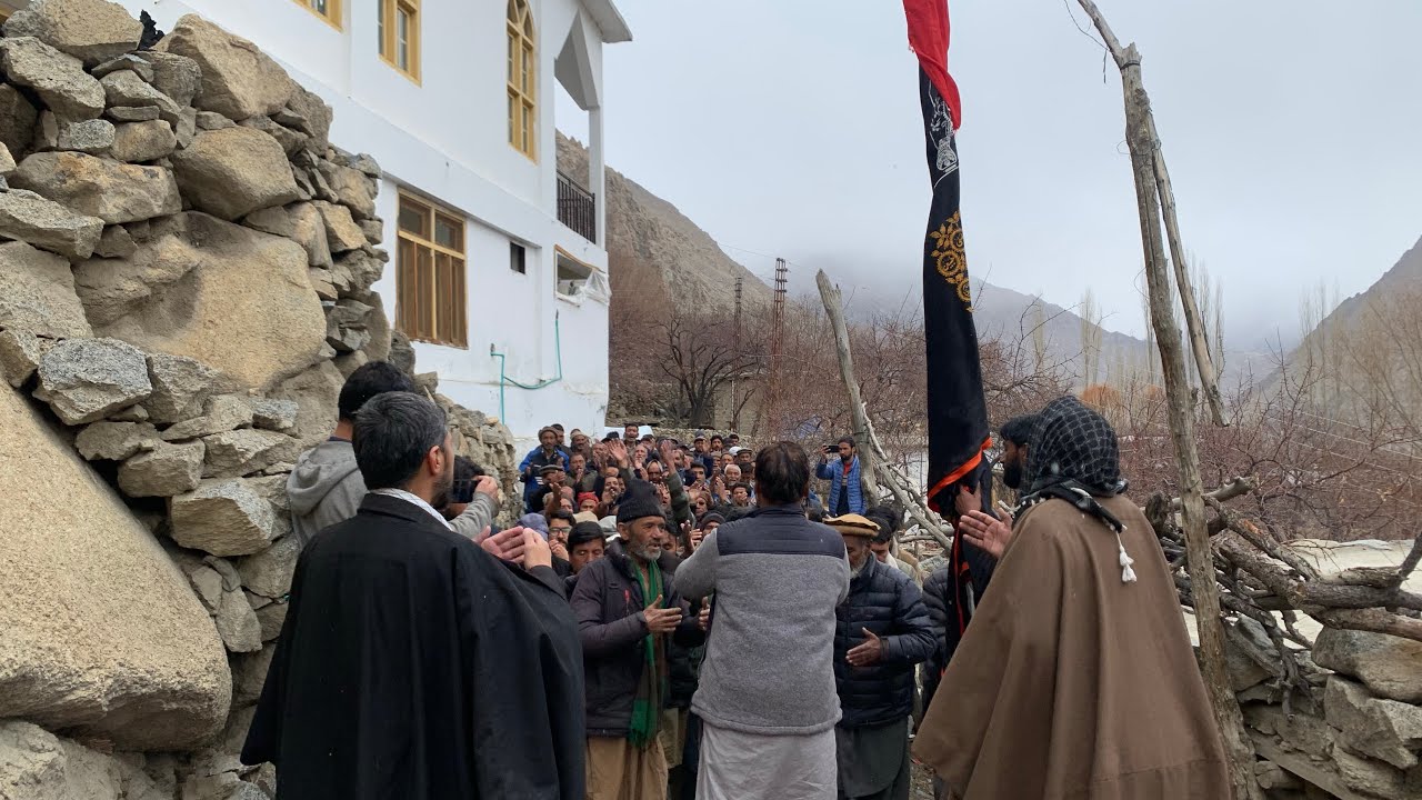 جلوس اعزا /شہادت امیرالمومنین علی ع /olding kharmong Kargil secter 