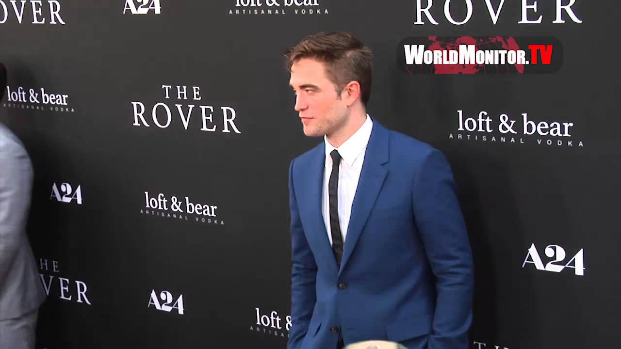 Robert Pattinson arrives at 'The Rover' Los Angeles Premiere Redcarpet