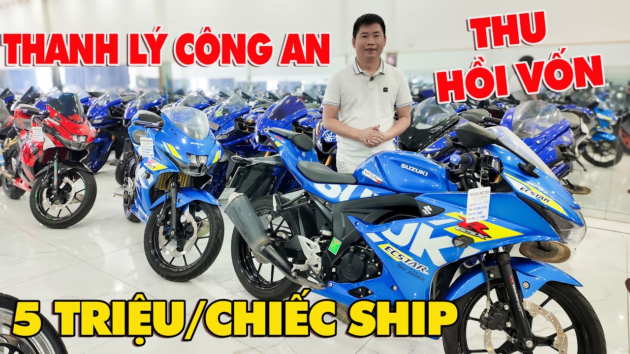 THANH LÝ XE CÔNG AN CB250R CB223S XSR 155 R15V3 CBR150 CB150R R15V3 R15M KTM390 SỐC 5 TRIỆU XMGR