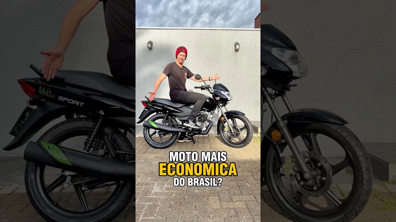 Essa moto faz mais de 60 km/L Mottu Sport 110 #motos
