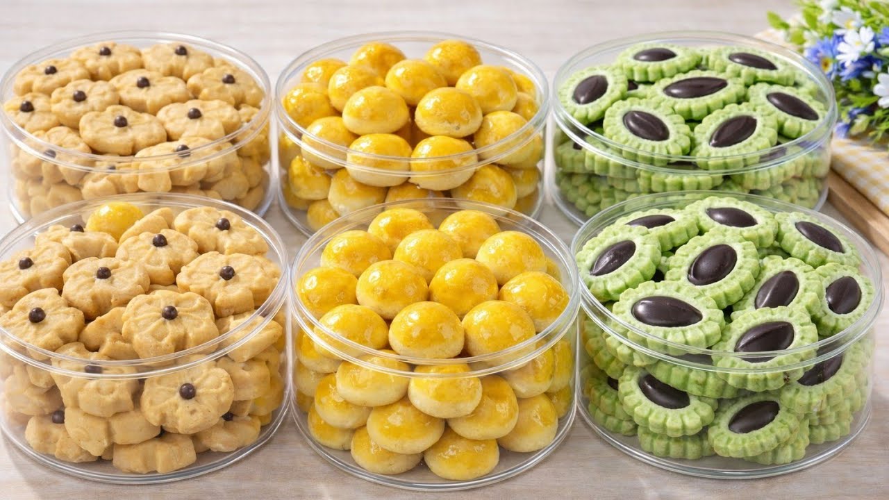 3 RESEP KUE KERING PALING LARIS SAAT LEBARAN‼️RENYAH LUMER ENAK BANGET