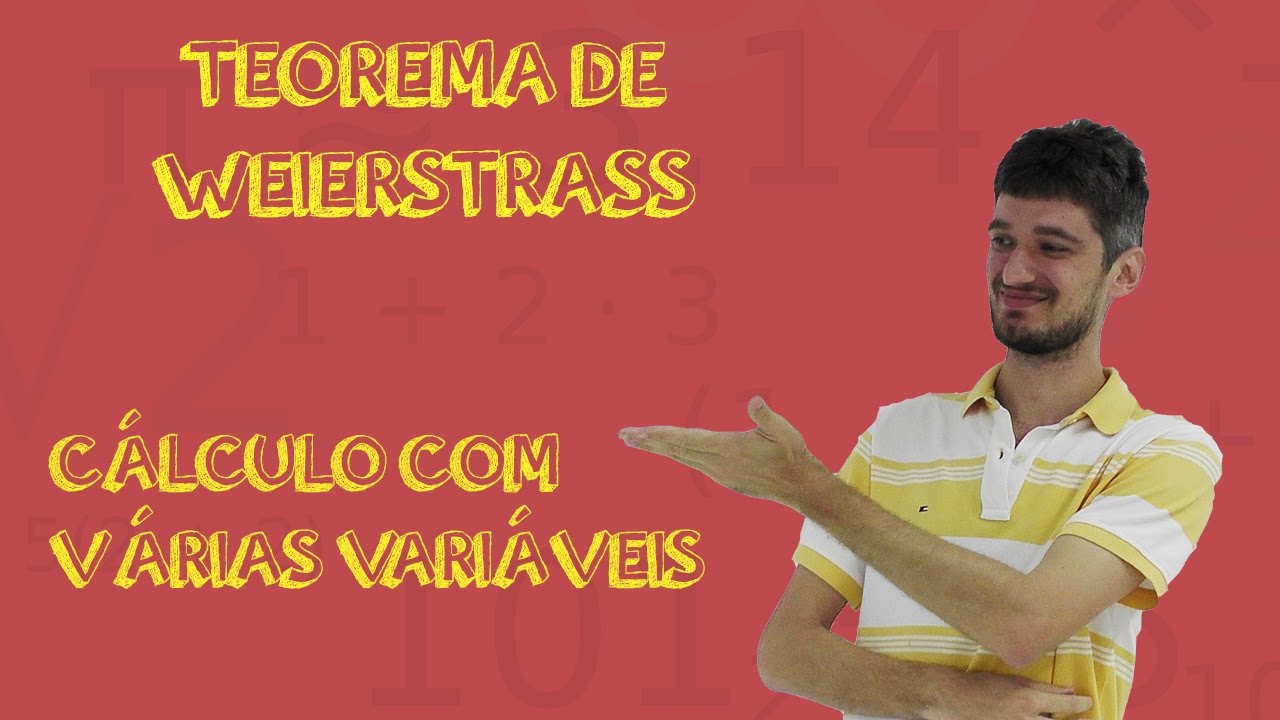 Aula 74 - Exemplo de Teorema de Weierstrass - Elipse