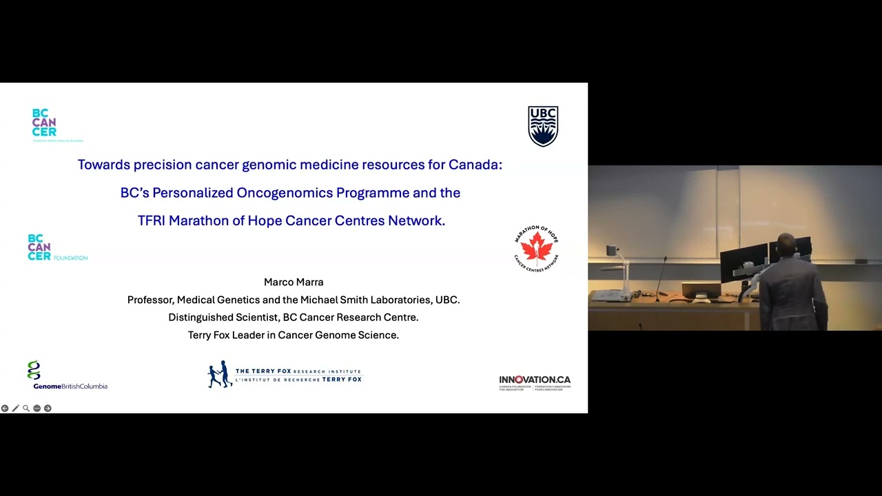 CBR Seminars- Dr. Marco Marra- January 21, 2026