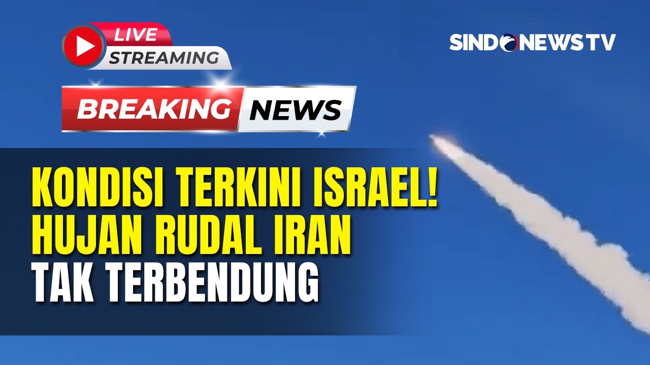 TEL AVIV LUMPUH! Rentetan Rudal Iran Tembus Pertahanan Udara Tercanggih MILIK LAWAN! | SindoTrending