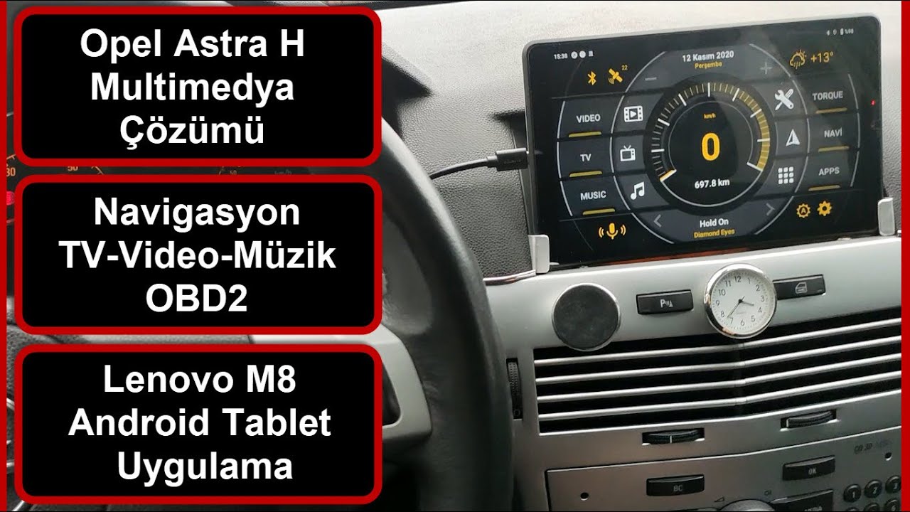 Приложение Opel Astra H для Android-планшета