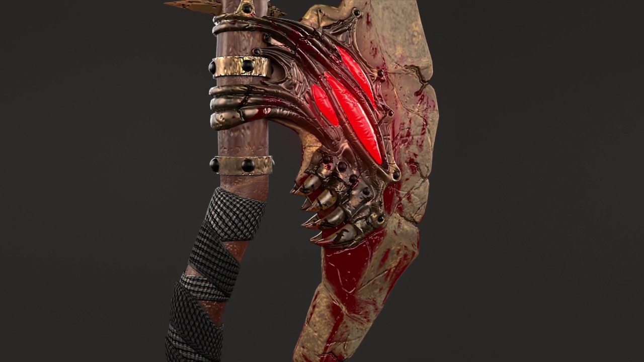 CGI Asset - Axe Model and its Breakdowns