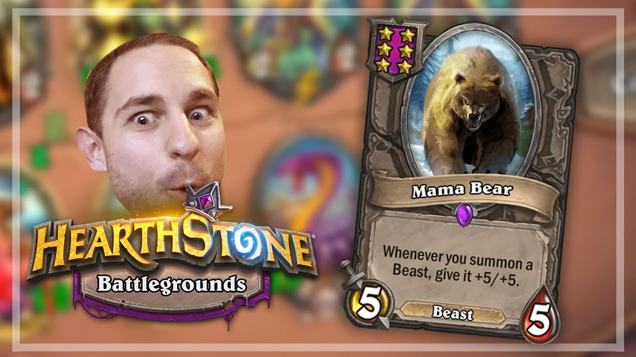 Golden Mama Bear = Win | Zalae Hearthstone Battlegrounds