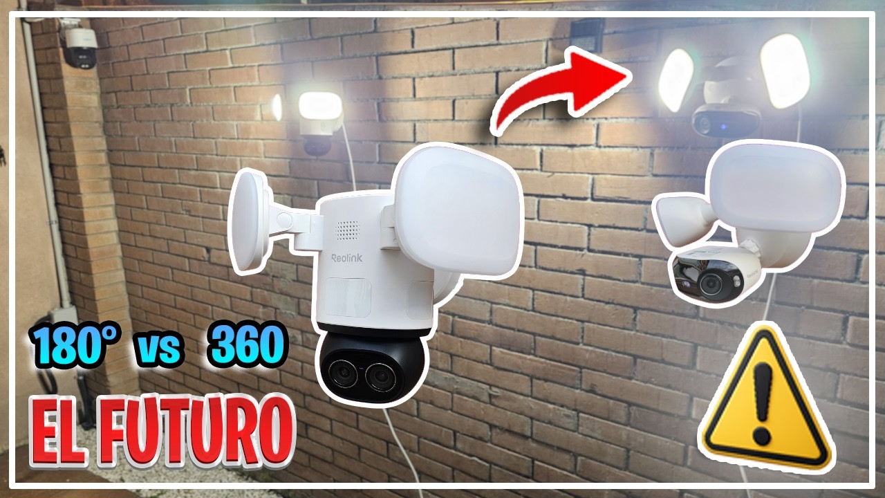 🔴El FUTURO de la videovigilancia ya está aquí - Reolink Floodlight! Elite y TrackFlex