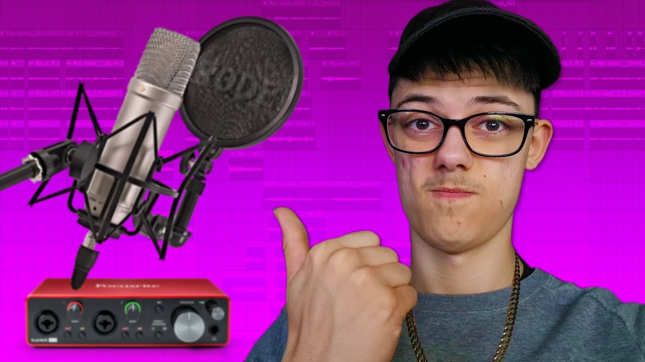 How to set up your microphone in FL Studio 21 (RODE NT1A, Focusrite Interface)
