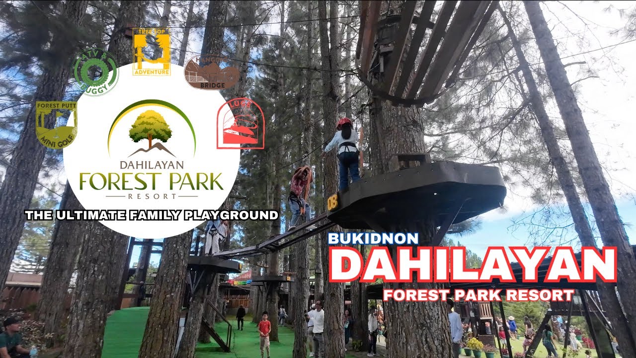 DAHILAYAN FOREST PARK RESORT (BUKIDNON): THE ULTIMATE FAMILY PLAYGROUND || WALKING TOUR + RIDES 2024