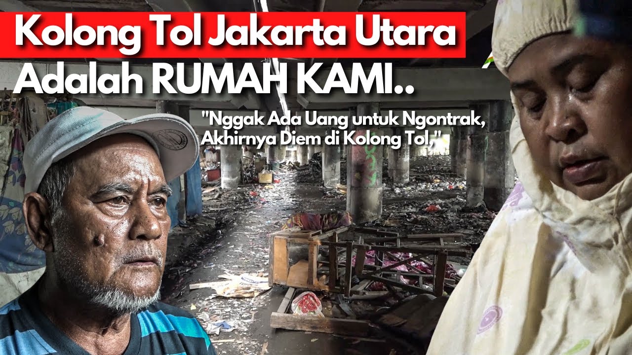 SEDIH BANGET! Ngga Sanggup Lagi Bayar Kontrakan KELUARGA INI HIDUP DI KOLONG TOL JAKARTA UTARA