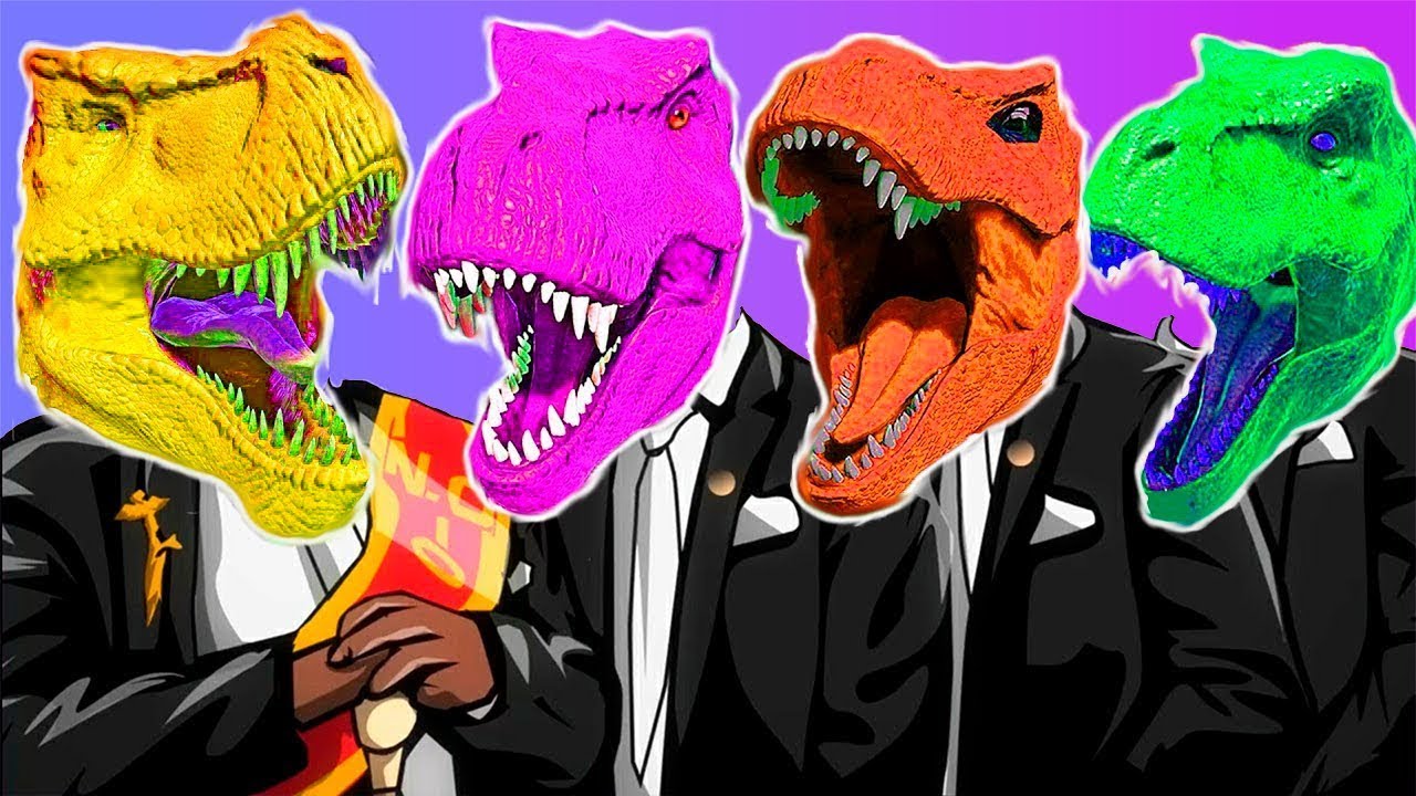 Choose The Right Gift Box Run Game With Elephant Cow Gorilla Buffalo Pig Trex Wild Animals Games