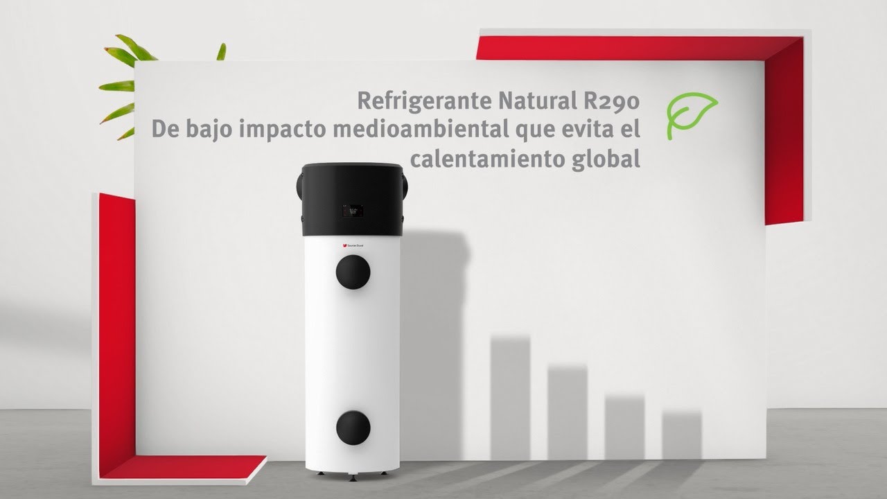 Magna Aqua/6 nueva aerotermia para agua caliente, con Refrigerante Natural