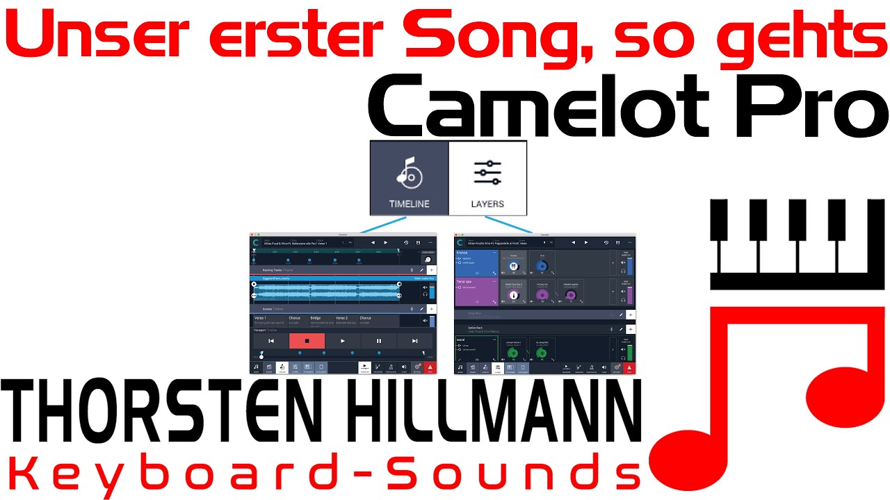 Einsteiger Tutorial Camelot Pro, wie lege ich einen Song an? iPad Version