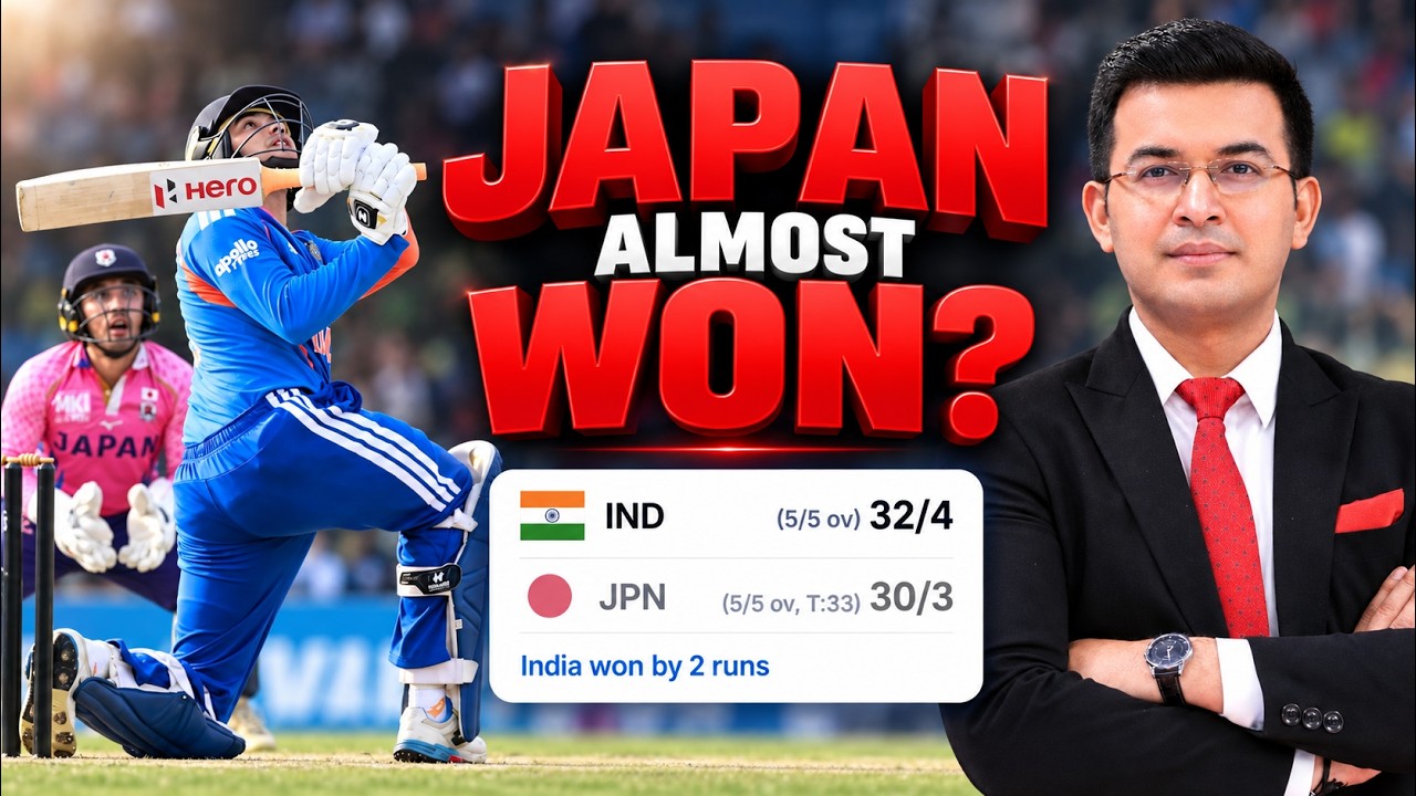 India vs Japan cricket T20: Shreyas Iyer & Co. survive Japan scare, clinch two-run win !