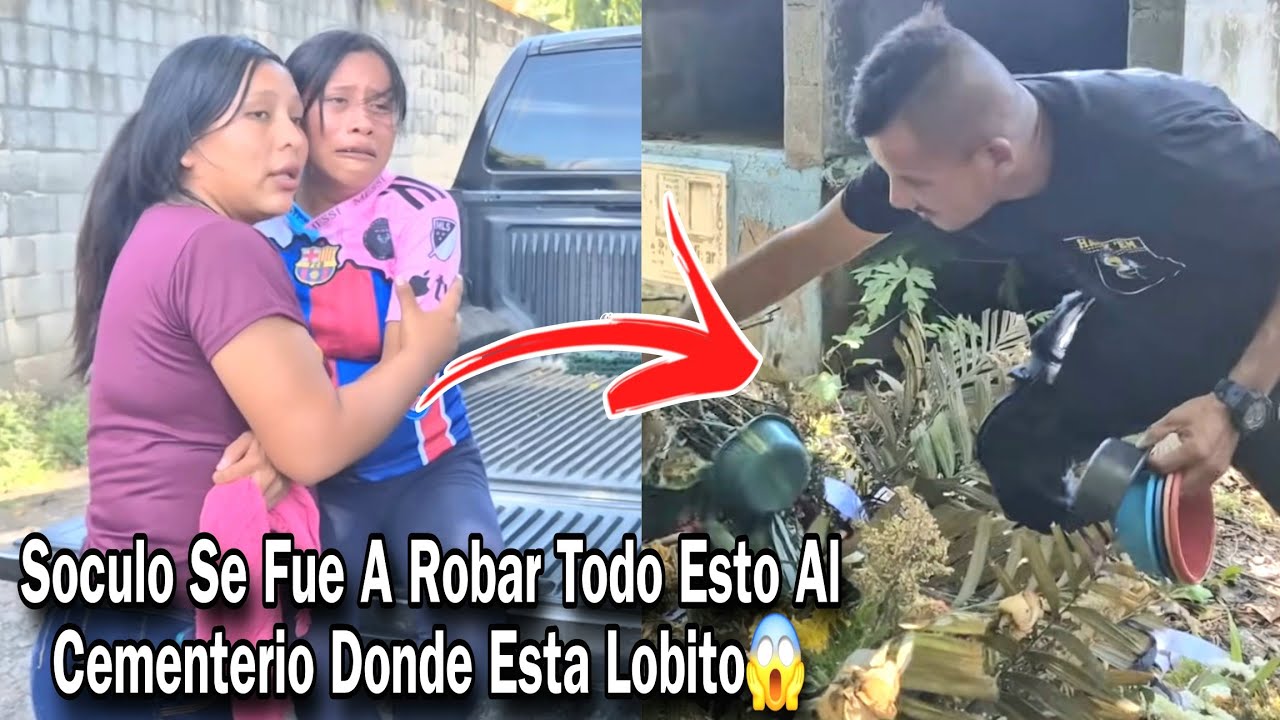 Tutis Gritaba Lobito Se Aparecio En Pleno Cementerio Queriendo Decir Algo/Soculo Ni Encuenta😱