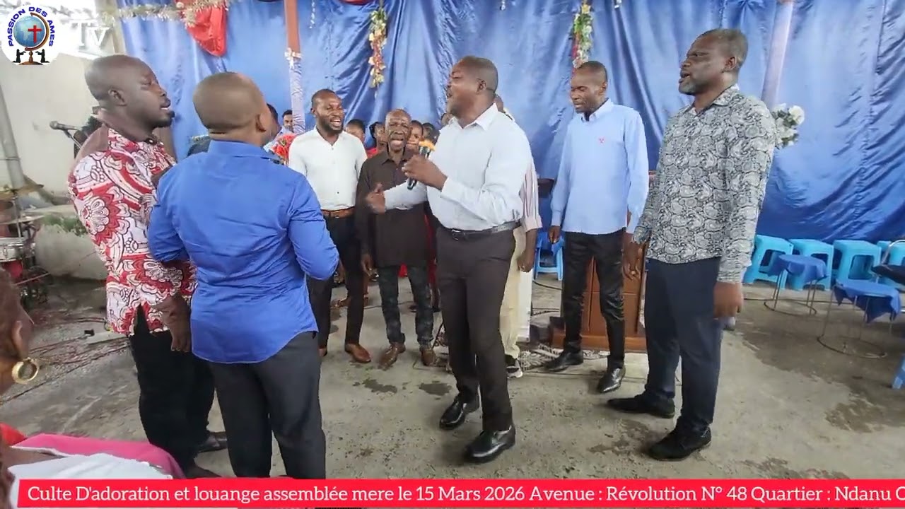 CULTE D'ADORATION ET LOUANGE ASSEMBLÉE MERE DIMANCHE LE 15 MARS 2026 CULTE DE JOIE