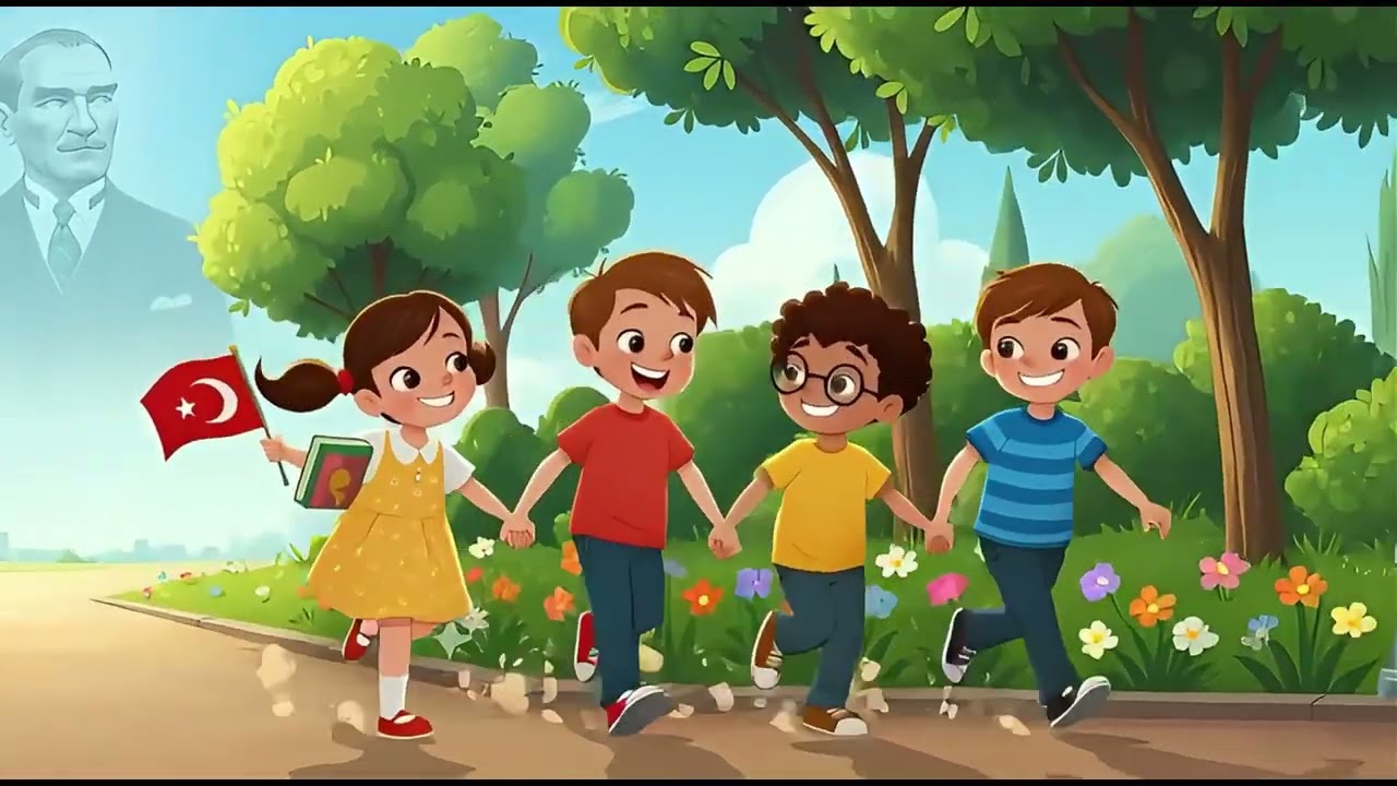 🇹🇷 Türk Bayrağı Şarkısı | Bayrak Sevgisi ve Saygısı | Çocuklar İçin Eğitici Şarkı |  Sihirli Okul