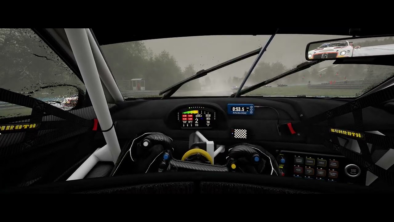 ACC - BMW M6 GT3  - Hungaroring rain race crop onboard