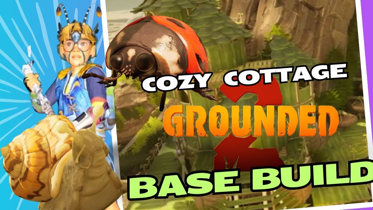 Cottagecore Grass Base by the Oak Tree | Grounded 2 + Lo-Fi Chill Vibe