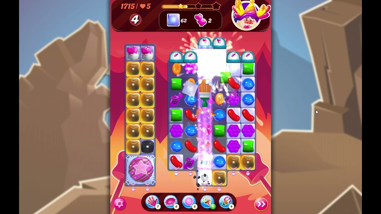 Candy Crush Saga Уровень 1715
