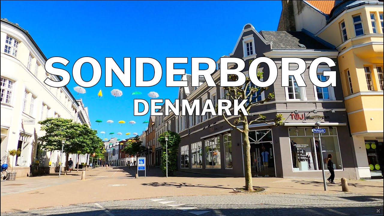 Sonderbourg, Denmark - Driving Tour 4K