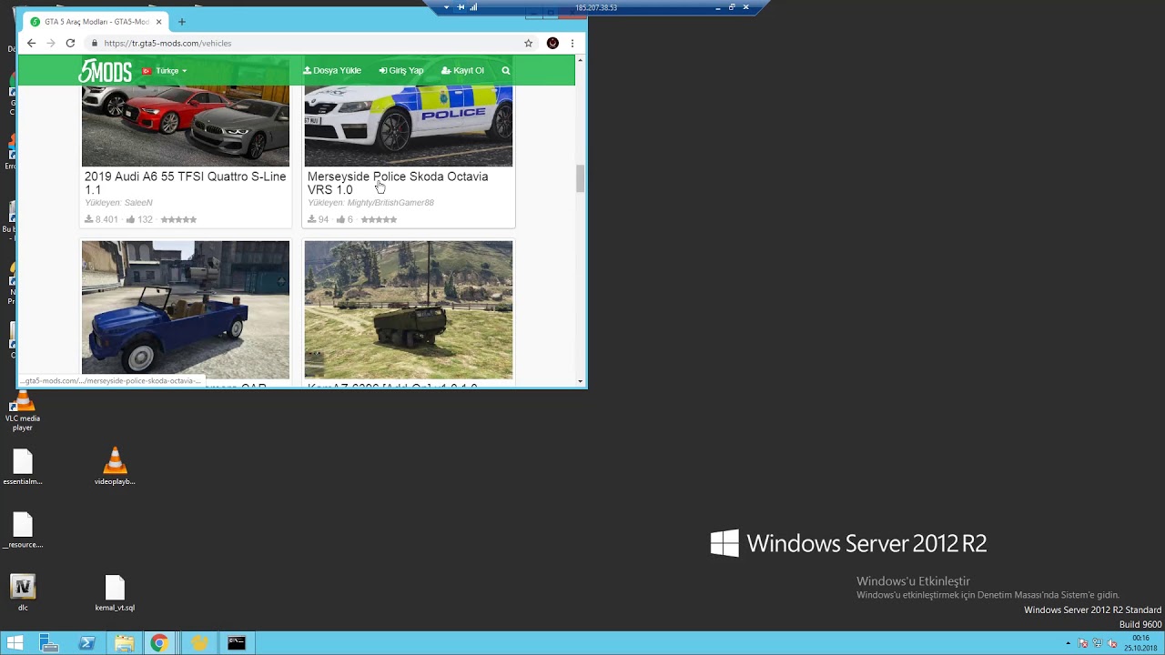 Fivem Servere Ara&ccedil; Modu Y&uuml;kleme [T&Uuml;RK&Ccedil;E ANLATIM][ADDONS]