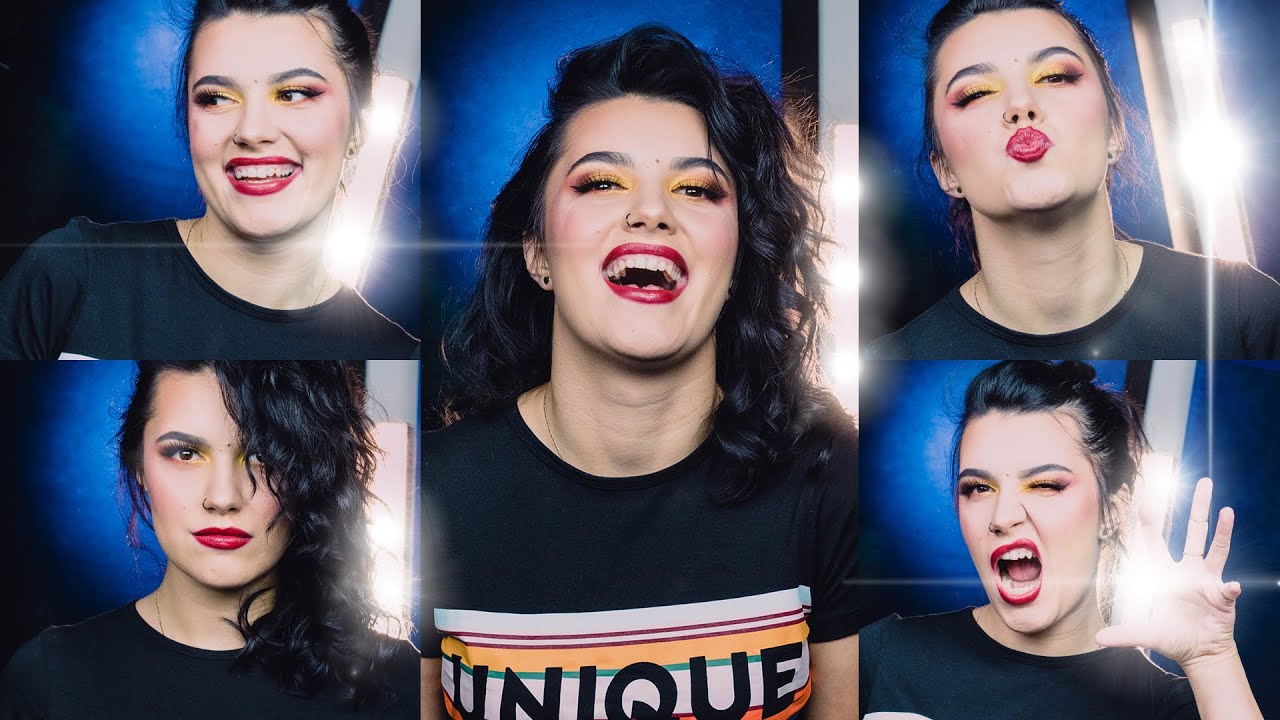 One girl sings Wannabe by Spice Girls!