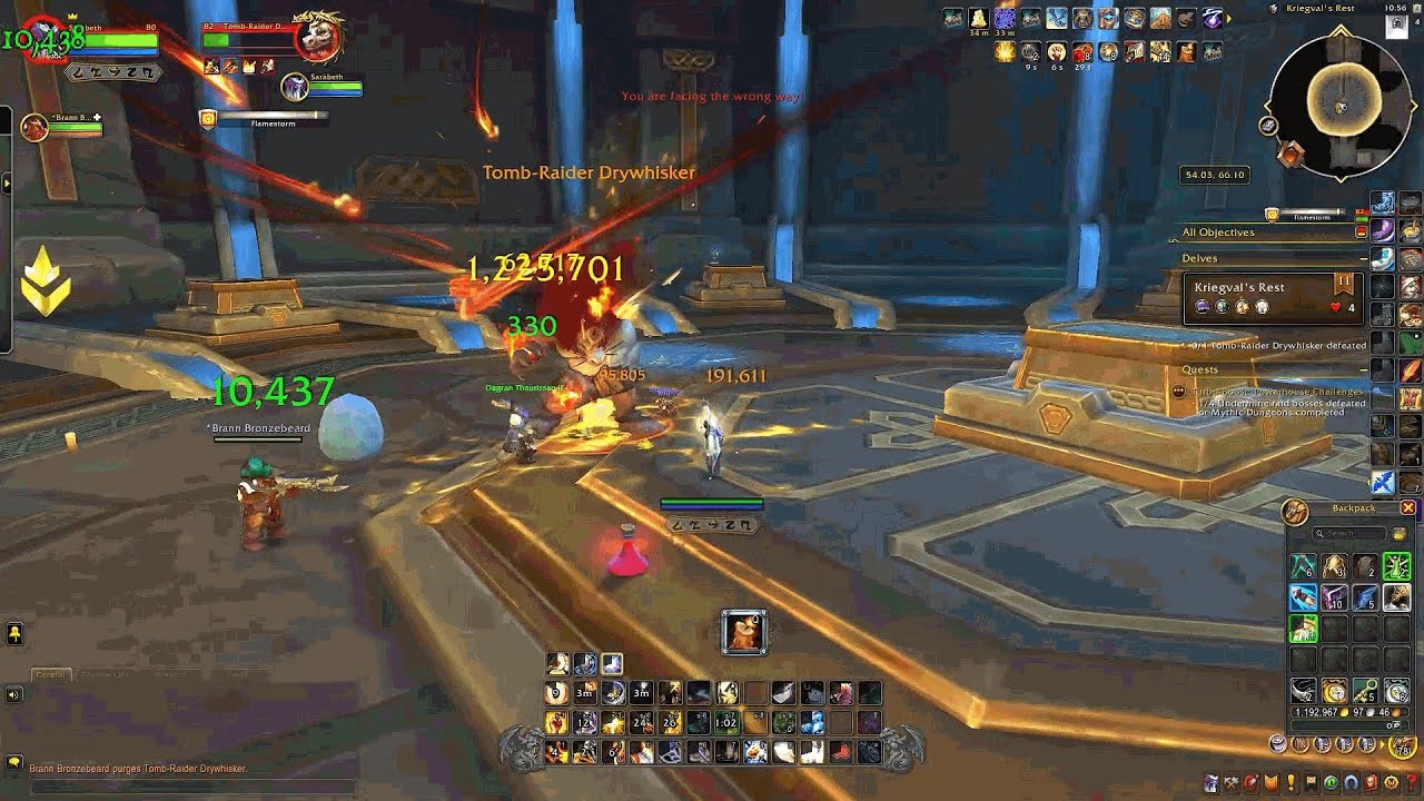 WoW The War Within / Overcharged Delve - Kriegval's Rest Tier 11 / Tomb-Raider Drywhisker (Solo)