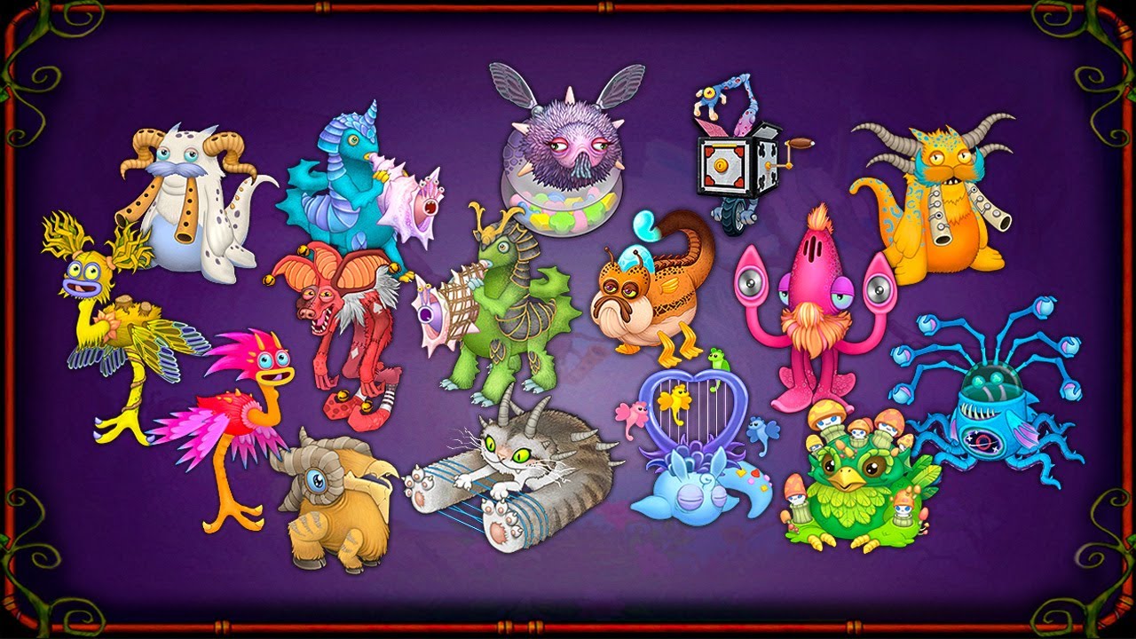 Mythical Island - All Sounds and Animations