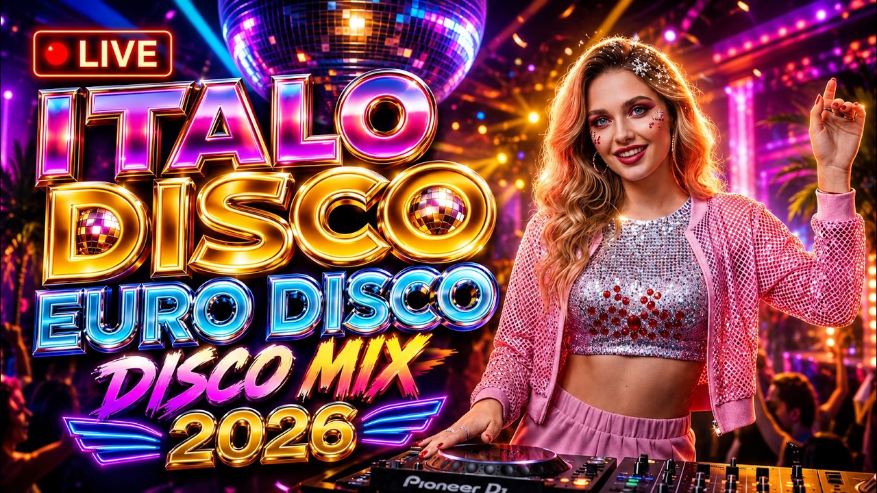 🔴 LIVE &bull; Top 80s Italo Disco & Euro Disco 2026 🌟 Greatest Retro Dance Classics | Night Party Mix