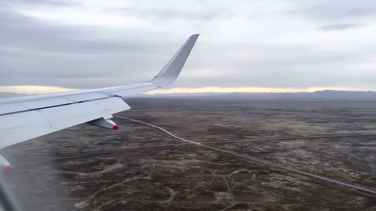 British Airways (BA800) Arrival into Keflavik, Iceland. 27/09/2022.