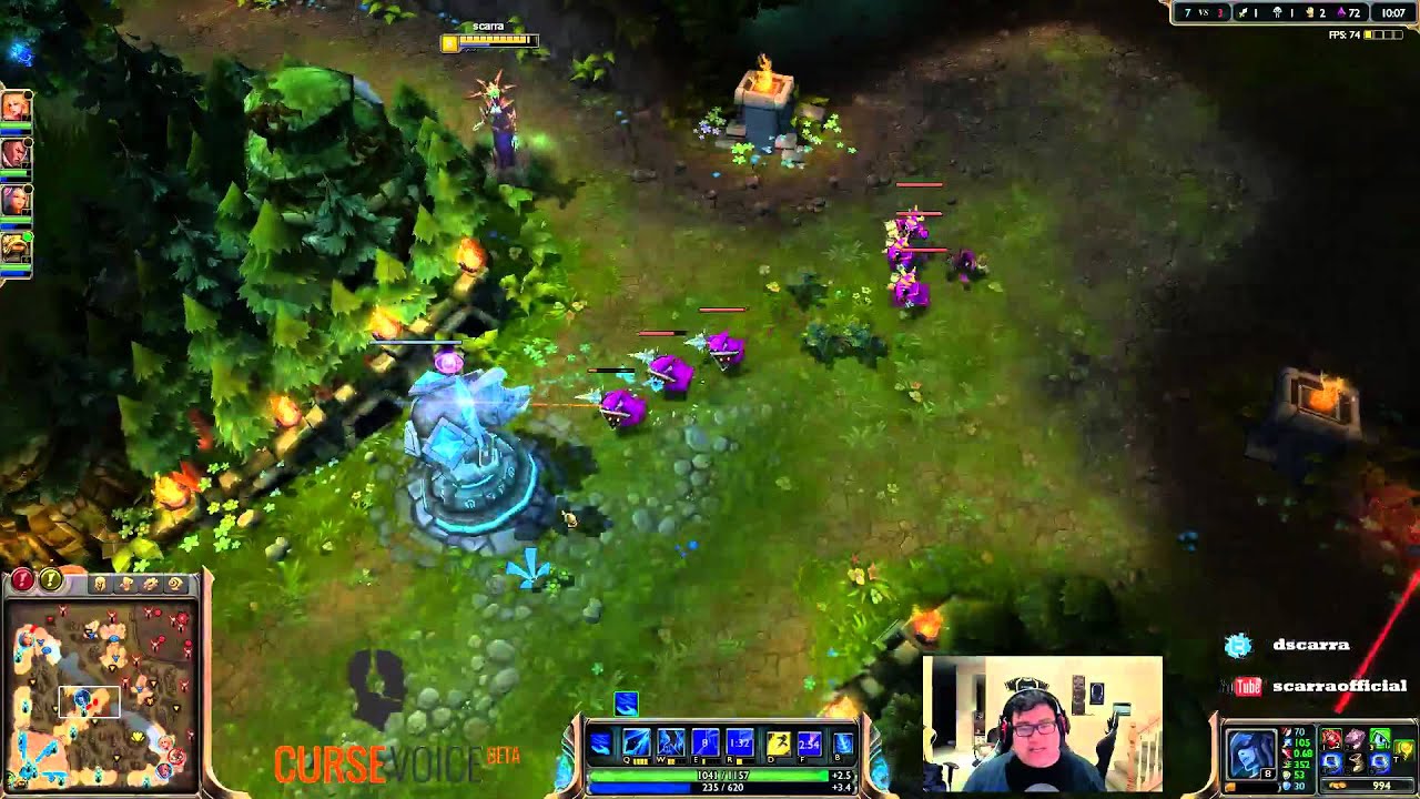Scarra playing lissandra mid patch 4 18