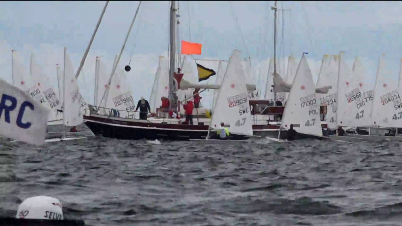 Laser 4.7 Worlds 2016 - Live Replay Second race 05|08