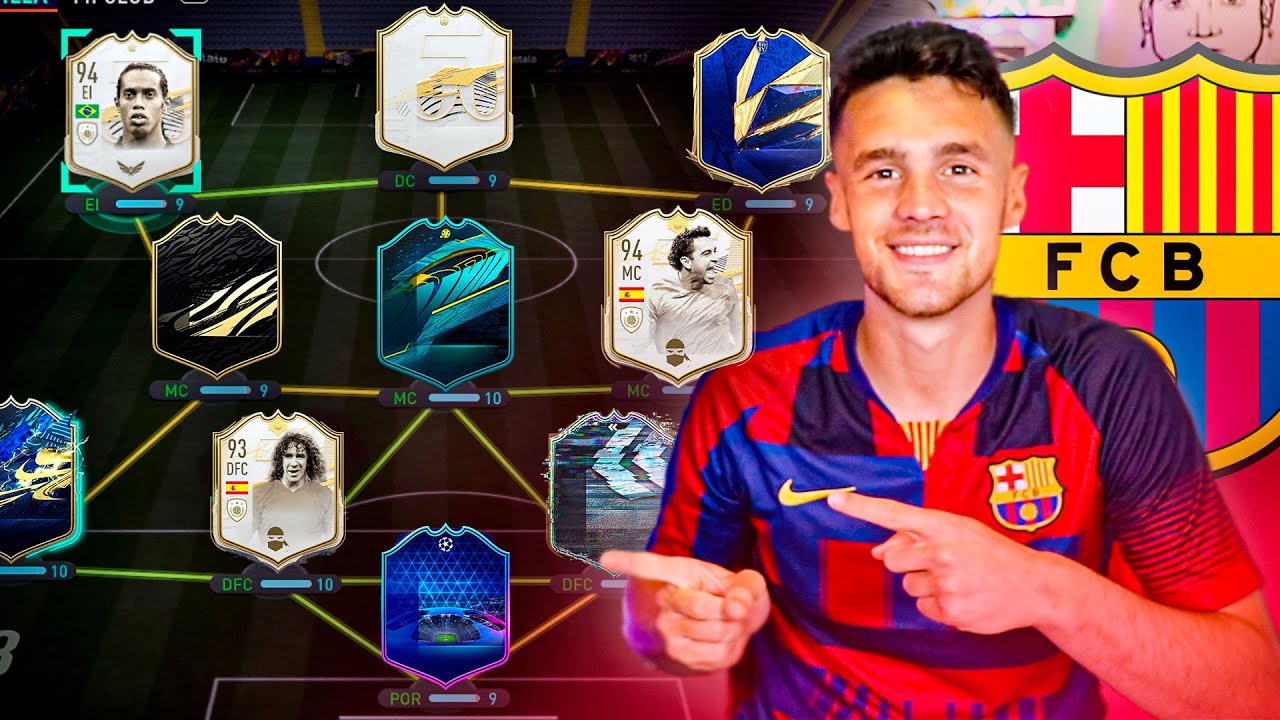 EL MEJOR FC BARCELONA DE LA HISTORIA EN FIFA 21!!