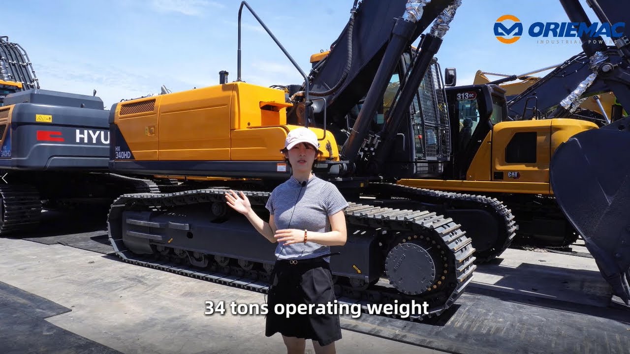 HYUNDAI HX340HD Crawler Excavator Easy to Operate