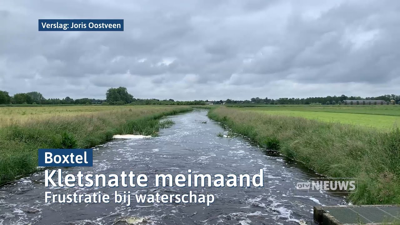 Waterschap De Dommel over aanhoudende regen I Dtv Ring Den Bosch