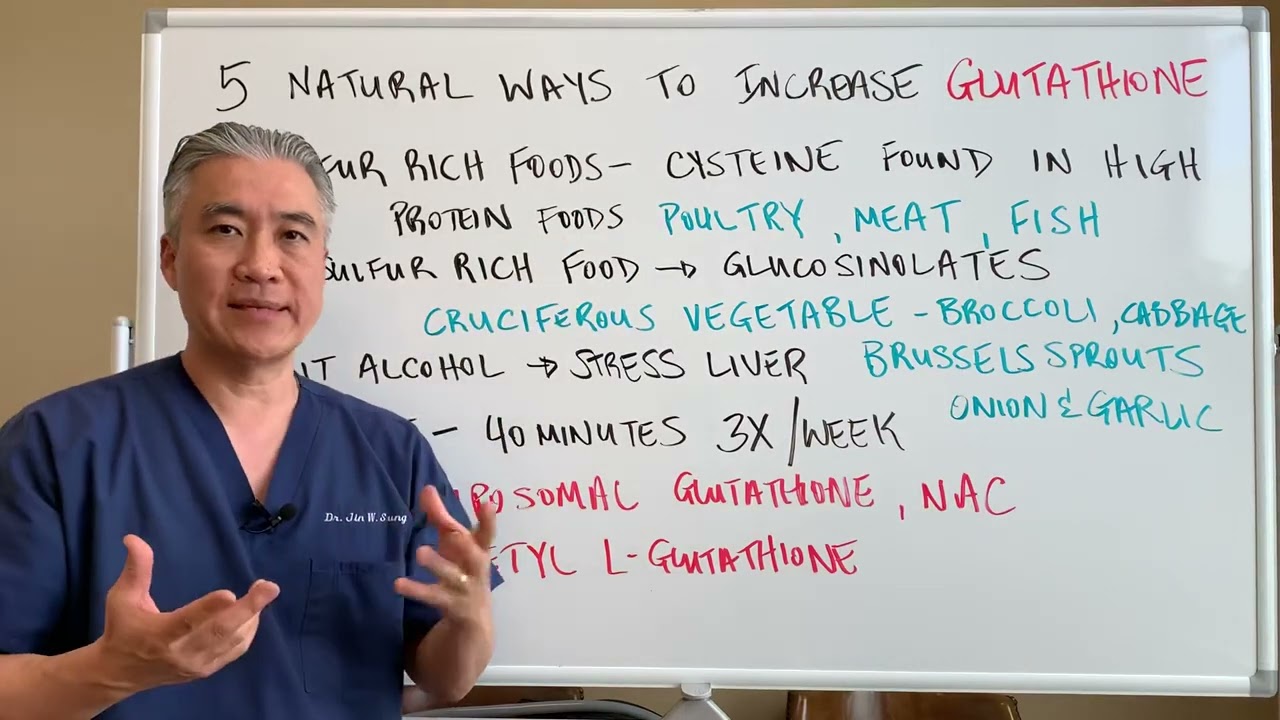 5 Natural Ways to Increase GLUTATHIONE