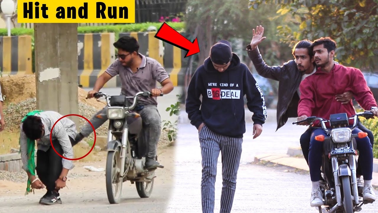 Hit and Run Prank | Zaid Chulbula