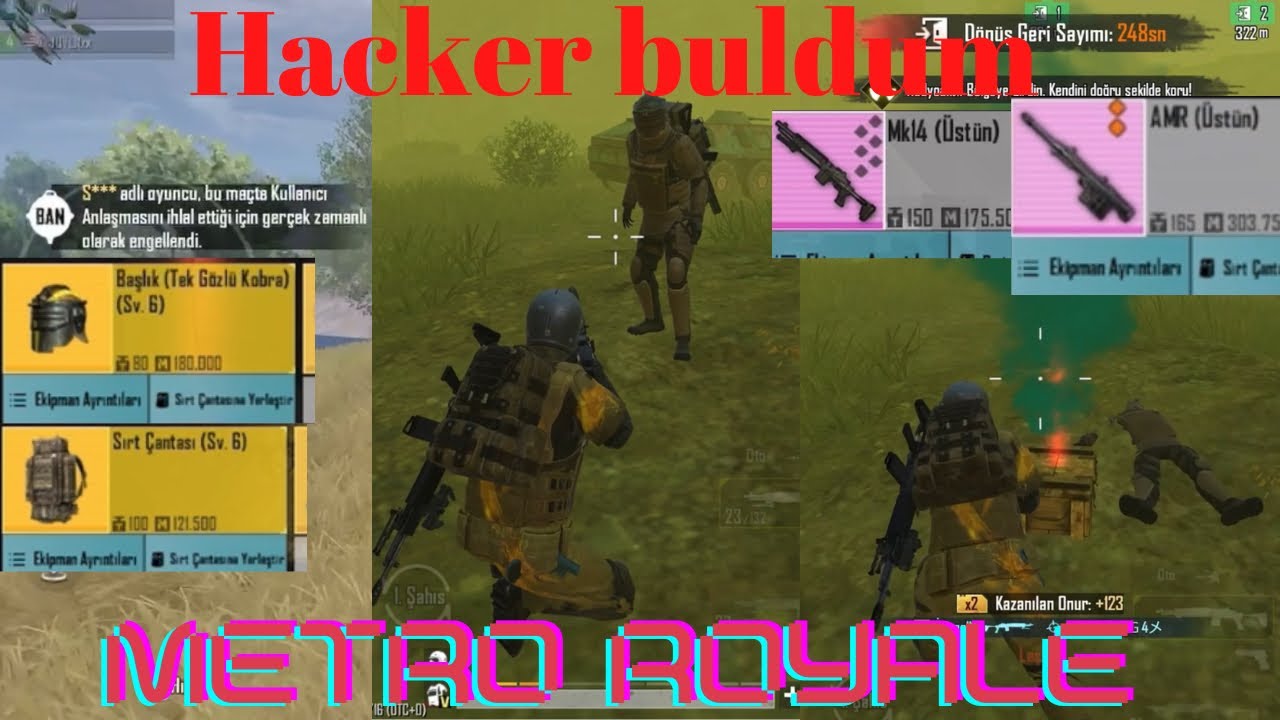 Ban Hacker Pubg Metro Royale chapter 9
