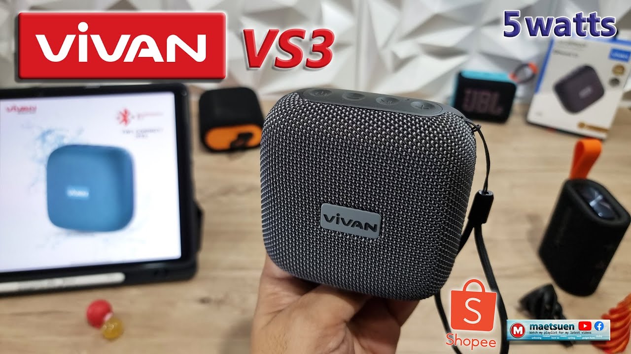 Vivan VS3 Bluetooth Speaker