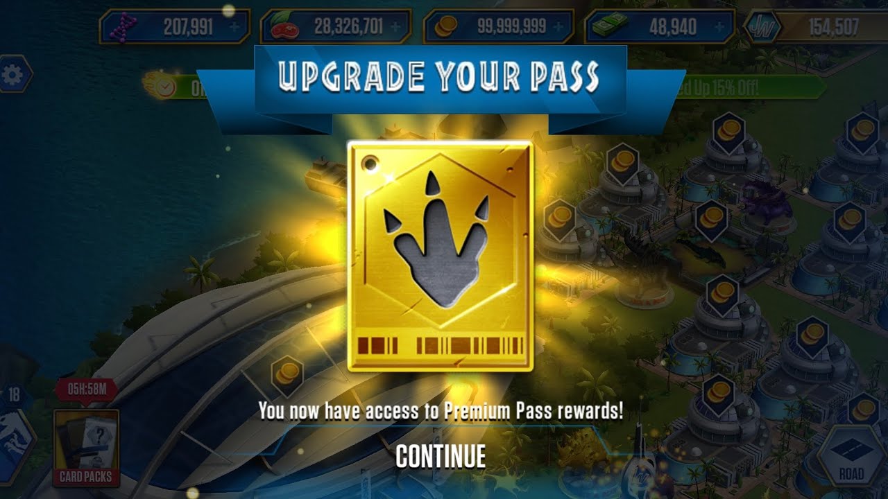 &ldquo;Beasts and Blizzards&rdquo; Free and Premium Season Pass Complete!!! | Jurassic World: The Game (JW:TG)