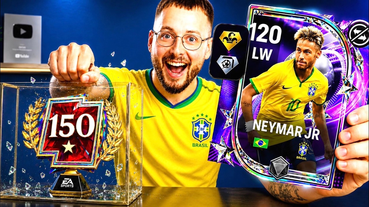 Мы выполнили безумный H2H-челлендж с Неймаром 125 OVR &mdash; Топ-250 в мире! &mdash; FC Mobile