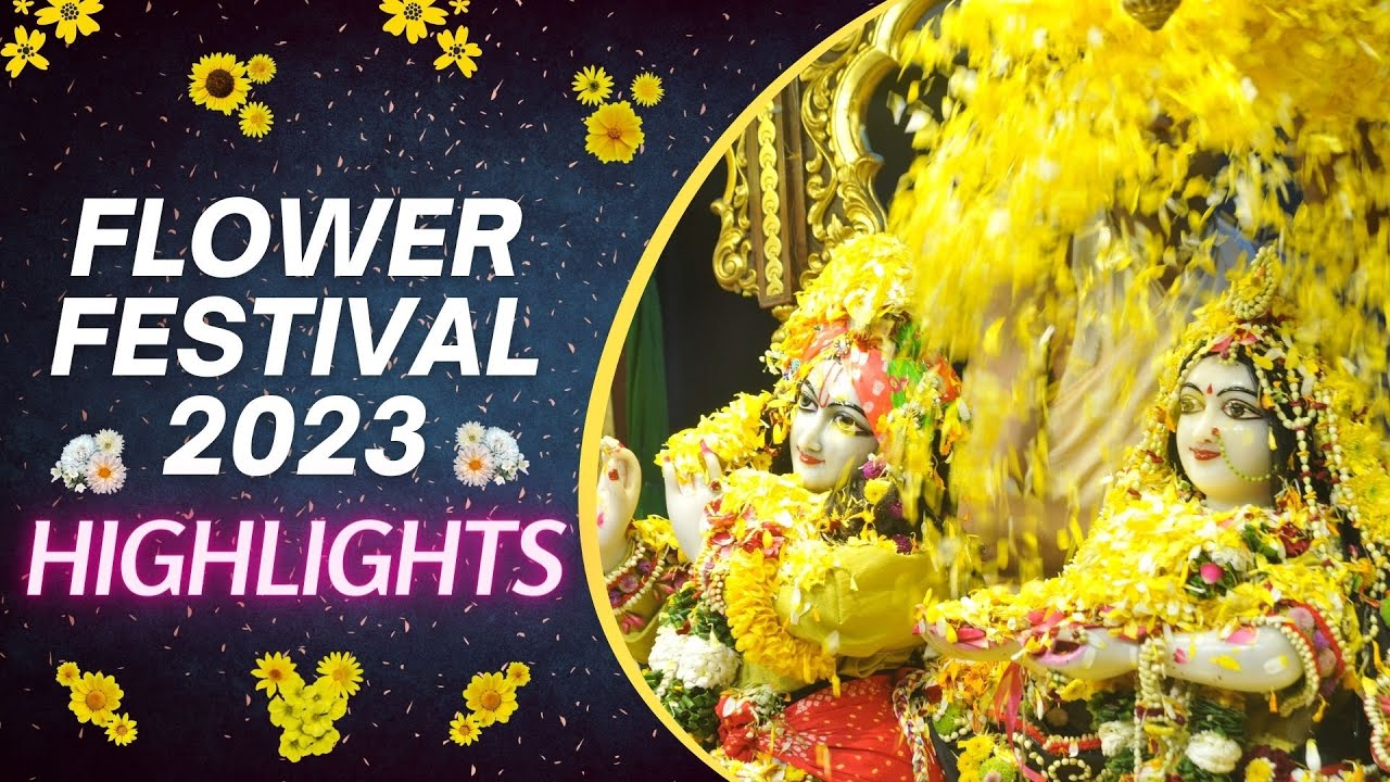 Flower Festival 2023 Highlights | ISKCON Chowpatty