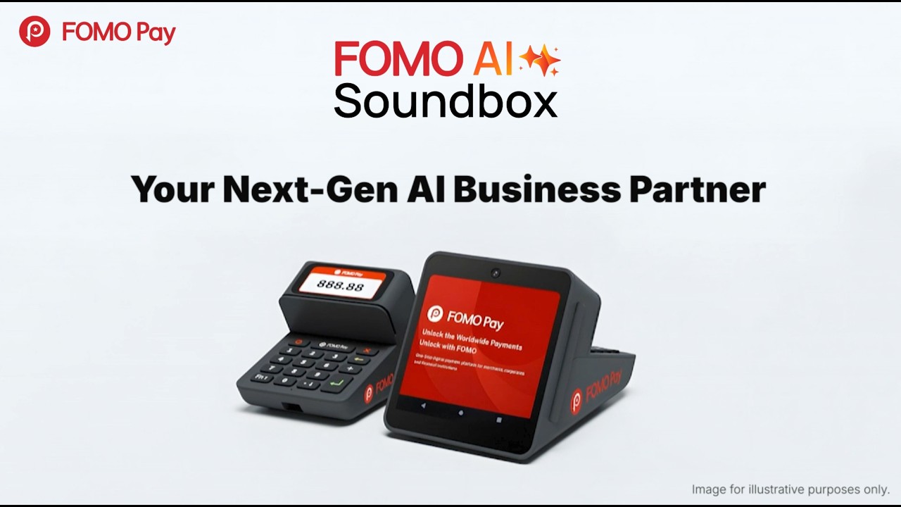 FOMO AI Soundbox | Your AI-Powered Business Partner