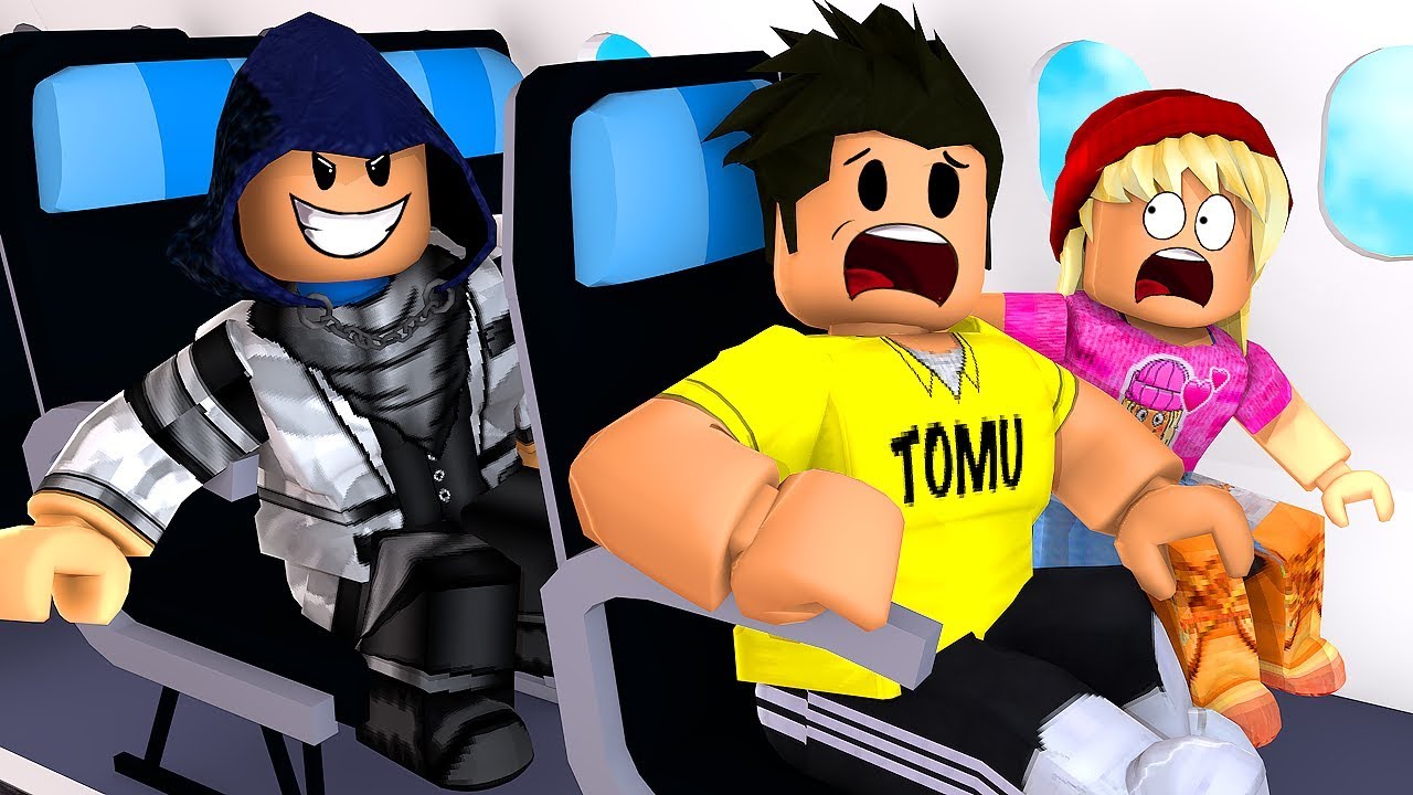 ROBOT-YUMI LURADE MIG PÅ FLYGPLANET... VAD ÄR DET SOM HÄNDER I ROBLOX?