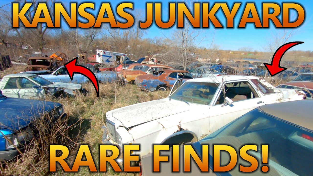 HUGE JUNKYARD In Kansas! | So Many Old Cars & Trucks, You Won't Believe What We Find! JUNKYARD TOUR!