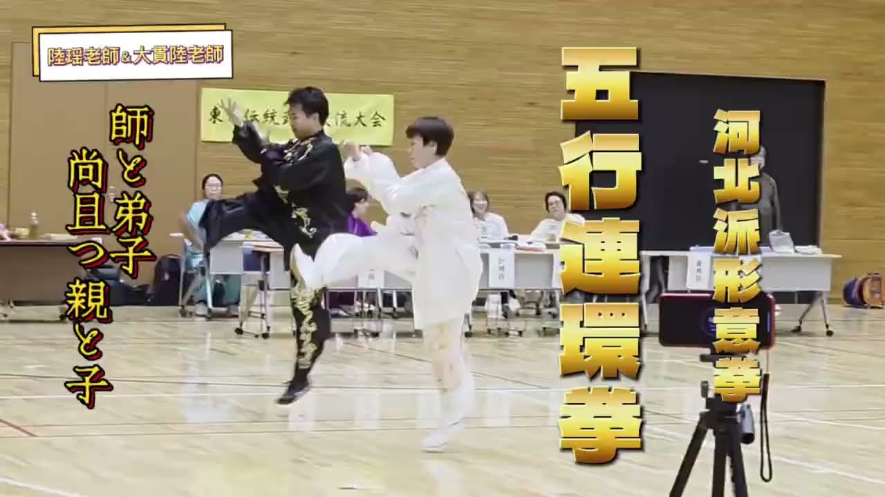 【河北派形意拳:五行連環拳】師であり母である陸瑶老師との演武！！